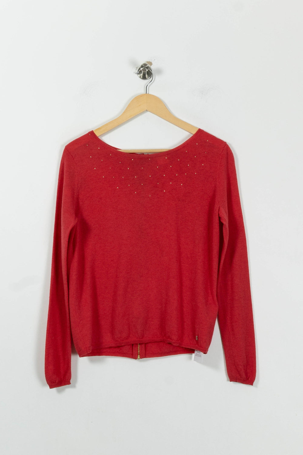 Pull Rouge - Taille S/36 de la marque Des petits hauts | PARAD89456 - Vendu par Paradigme - Image 2