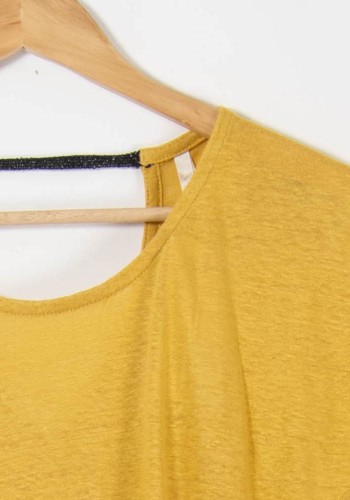 Tee-shirt Jaune - Taille S/36 de la marque I.Code | PARAD89458 - Vendu par Paradigme - Image 3