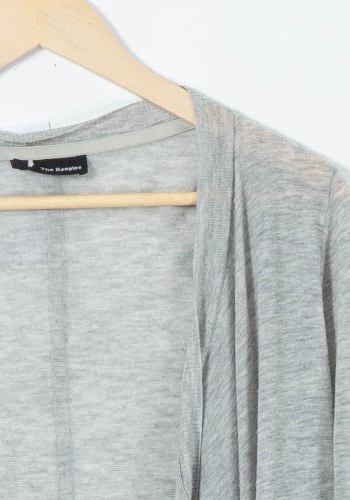 Cardigan Gris - Taille S/36 de la marque The Kooples | PARAD89459 - Vendu par Paradigme - Image 3