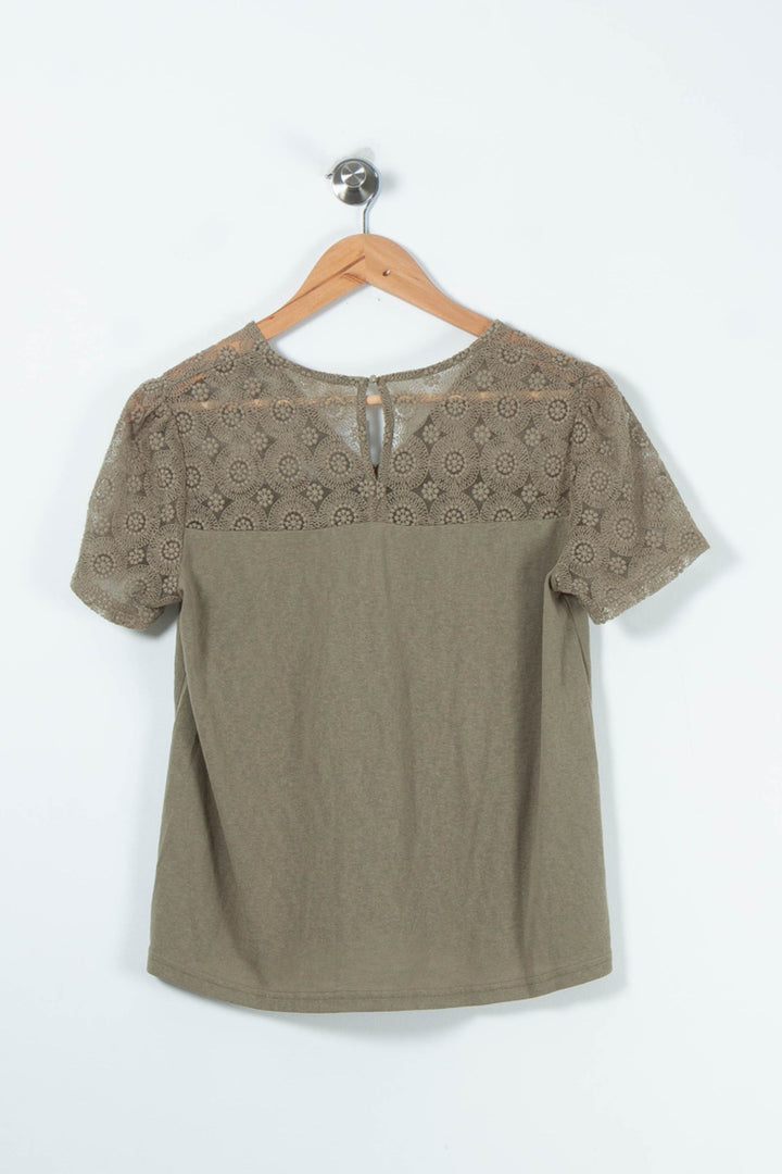Blouse Verte - Taille S/36 de la marque Grace & Mila | PARAD89463 - Vendu par Paradigme - Image 4