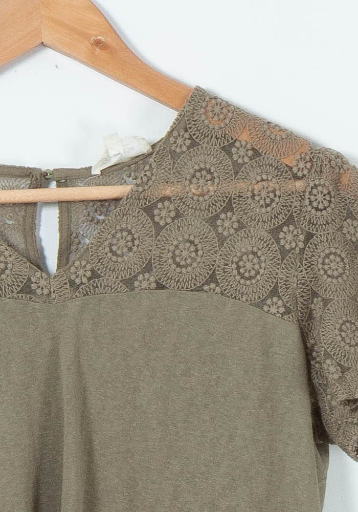 Blouse Verte - Taille S/36 de la marque Grace & Mila | PARAD89463 - Vendu par Paradigme - Image 3