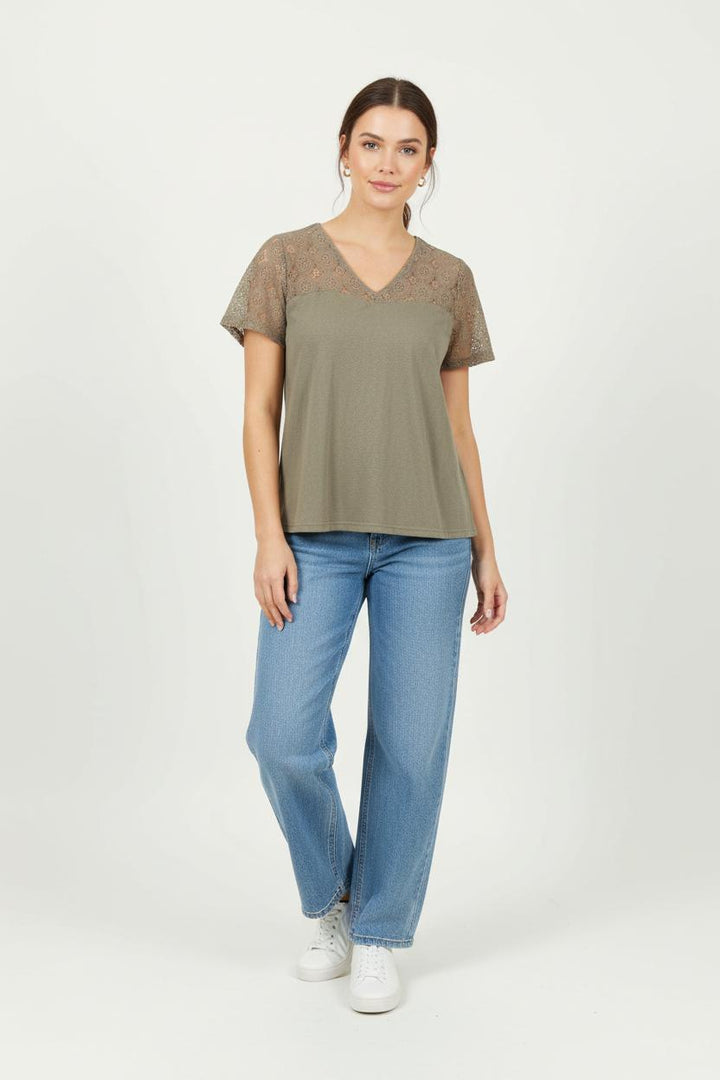 Blouse Verte - Taille S/36 de la marque Grace & Mila | PARAD89463 - Vendu par Paradigme - Image 1