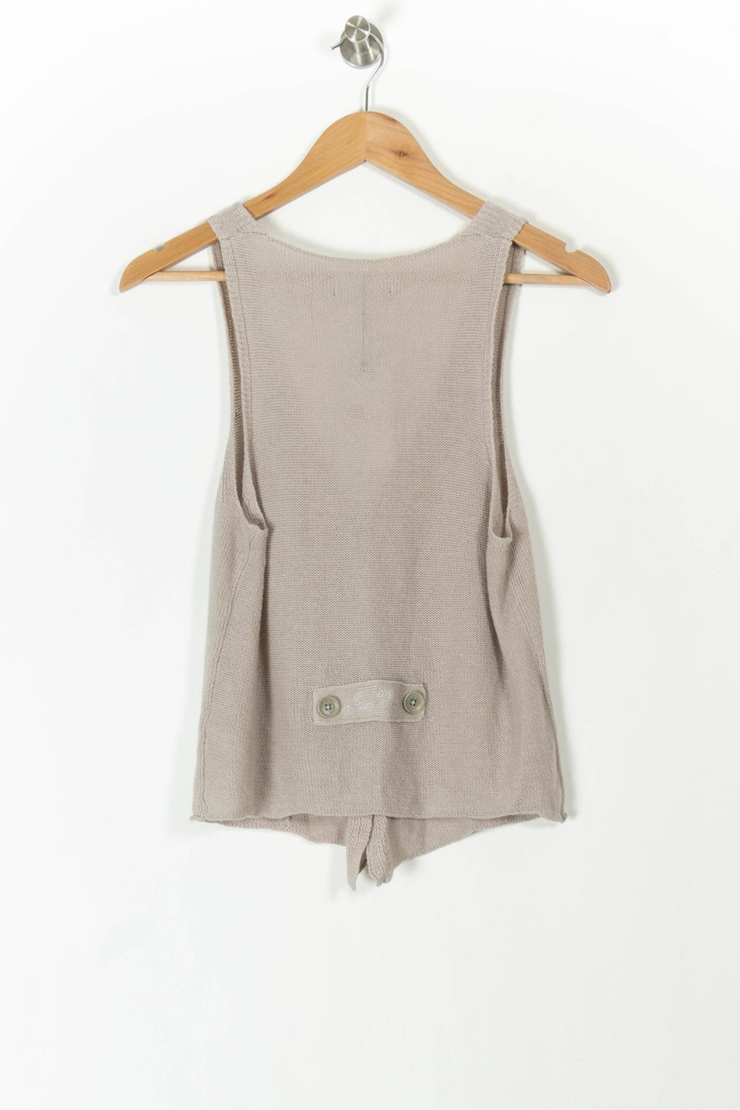 Gilet Sans Manches Beige - Taille S/36 de la marque Zadig&Voltaire | PARAD89466 - Vendu par Paradigme - Image 4