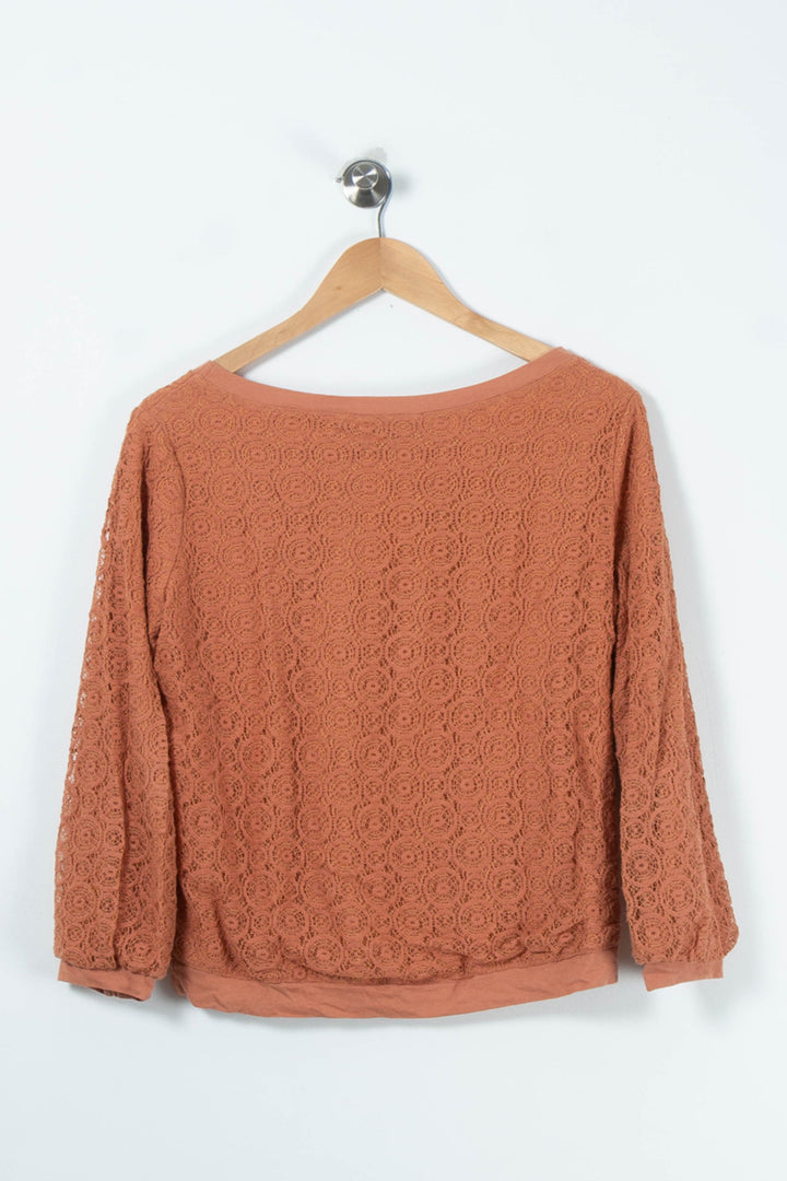 Pull Orange - Taille S/36 de la marque Essentiel Antwerp | PARAD89468 - Vendu par Paradigme - Image 4