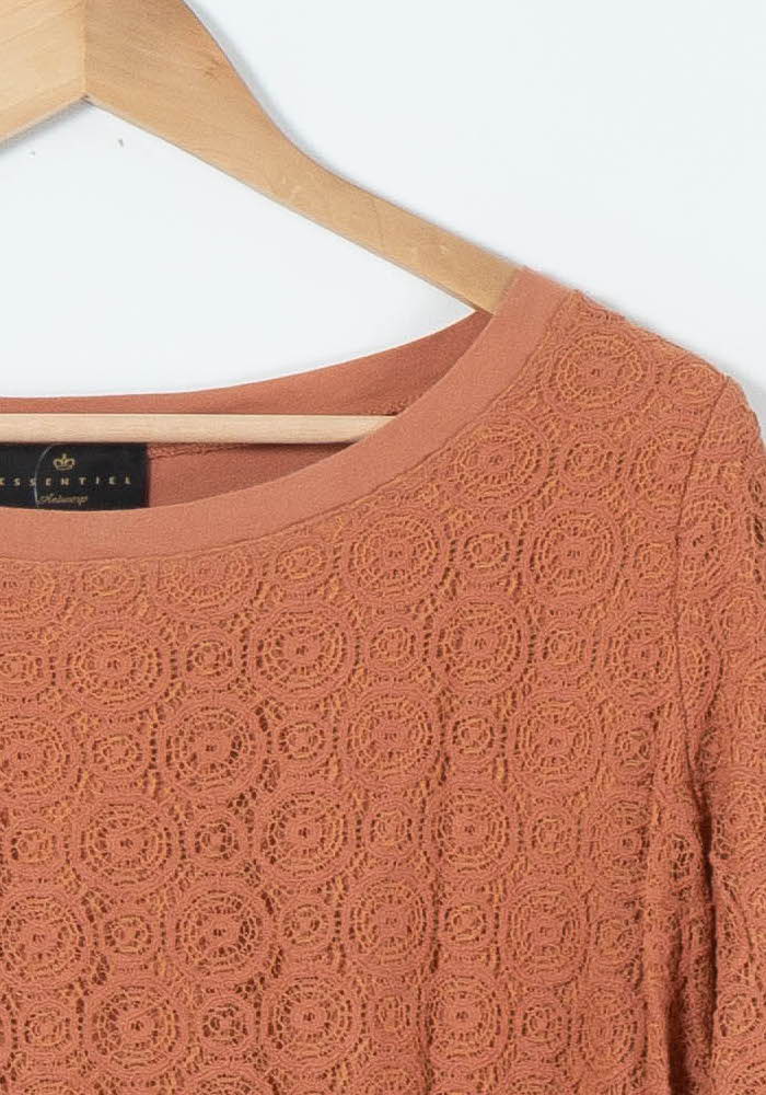 Pull Orange - Taille S/36 de la marque Essentiel Antwerp | PARAD89468 - Vendu par Paradigme - Image 3