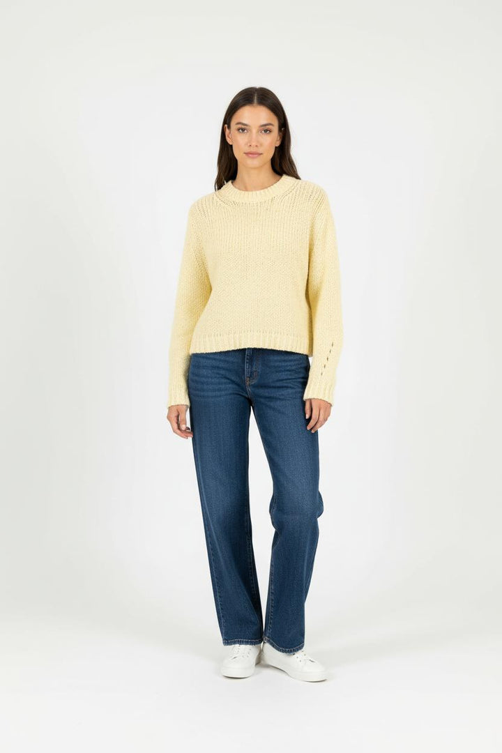 Pull Jaune - Taille L/40 de la marque Kookai | PARAD89469 - Vendu par Paradigme - Image 1