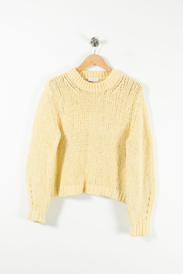 Pull Jaune - Taille L/40 de la marque Kookai | PARAD89469 - Vendu par Paradigme - Image 2