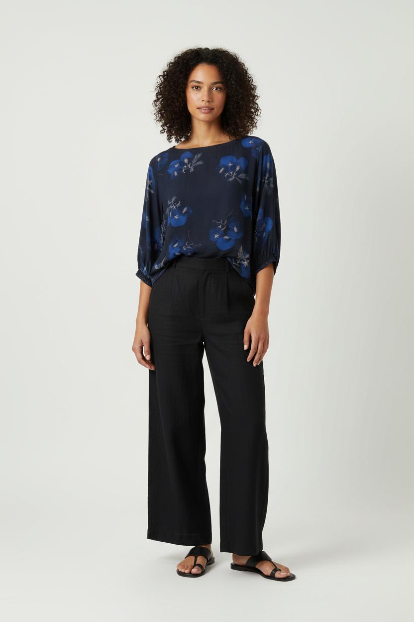 Blouse Noire et Bleue - Taille S/36 de la marque Bellerose | PARAD89474 - Vendu par Paradigme - Image 1