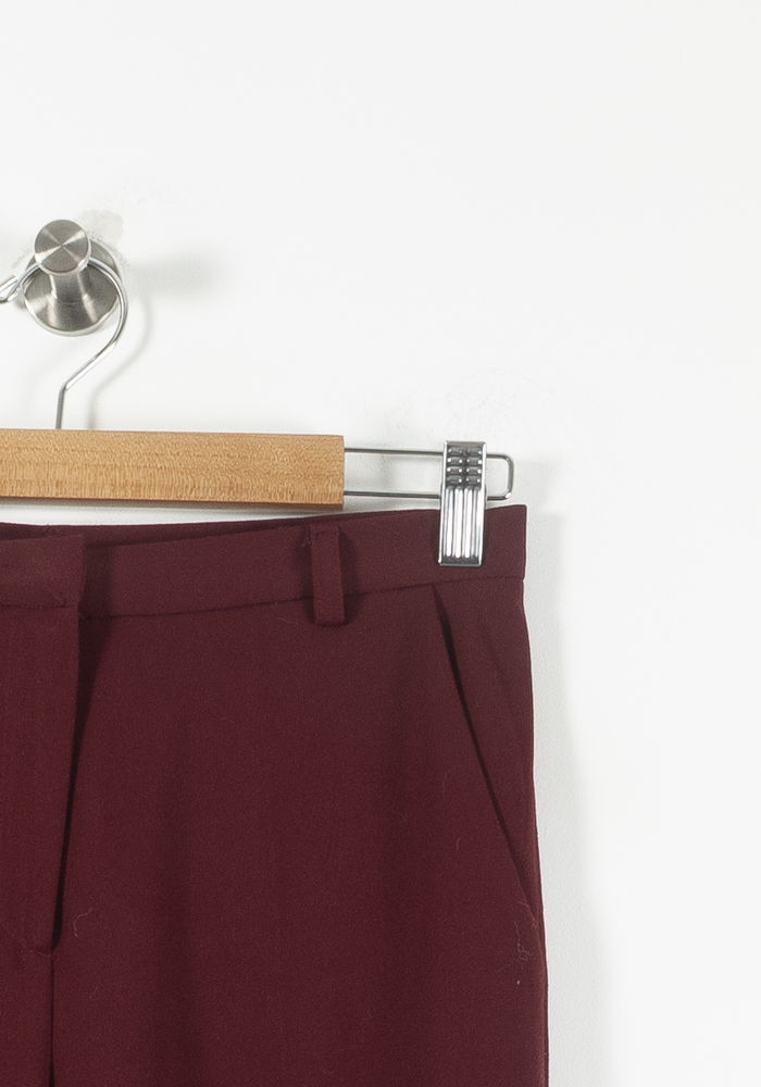 Pantalon Bordeaux - Taille S/36 de la marque Admise Paris | PARAD89477 - Vendu par Paradigme - Image 3