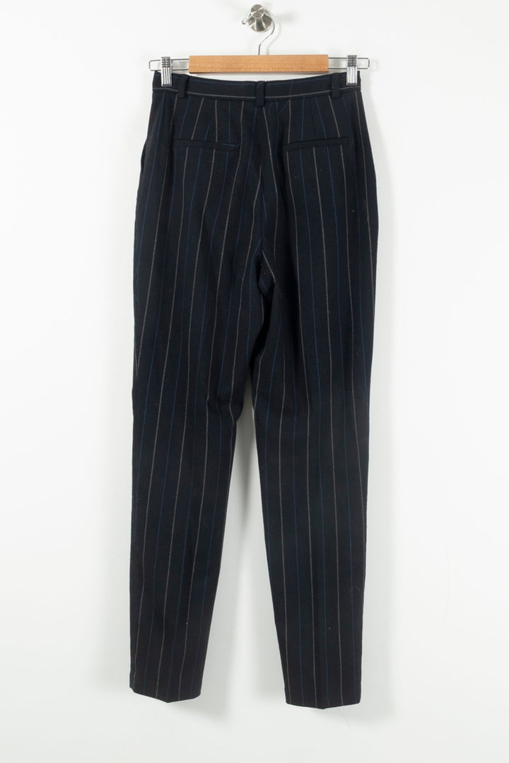 Pantalon Rayé Bleu - Taille S/36 de la marque Admise Paris | PARAD89481 - Vendu par Paradigme - Image 4