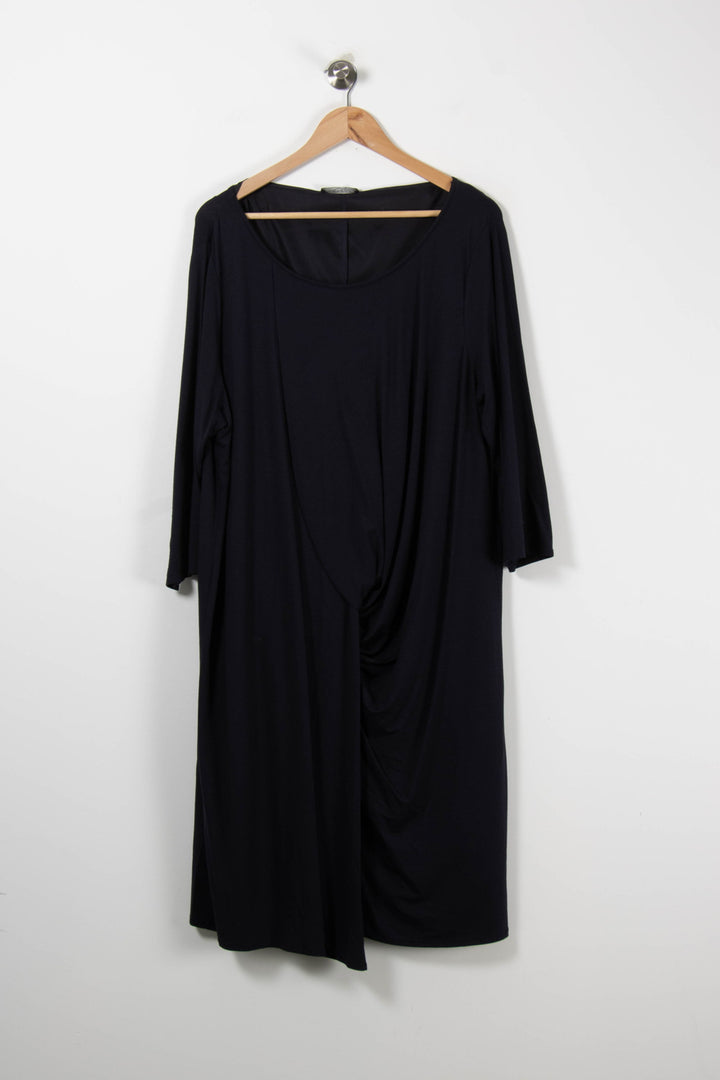 Robe Midi Bleue - Taille XXXL/46 de la marque Marina Rinaldi | PARAD89484 - Vendu par Paradigme - Image 2