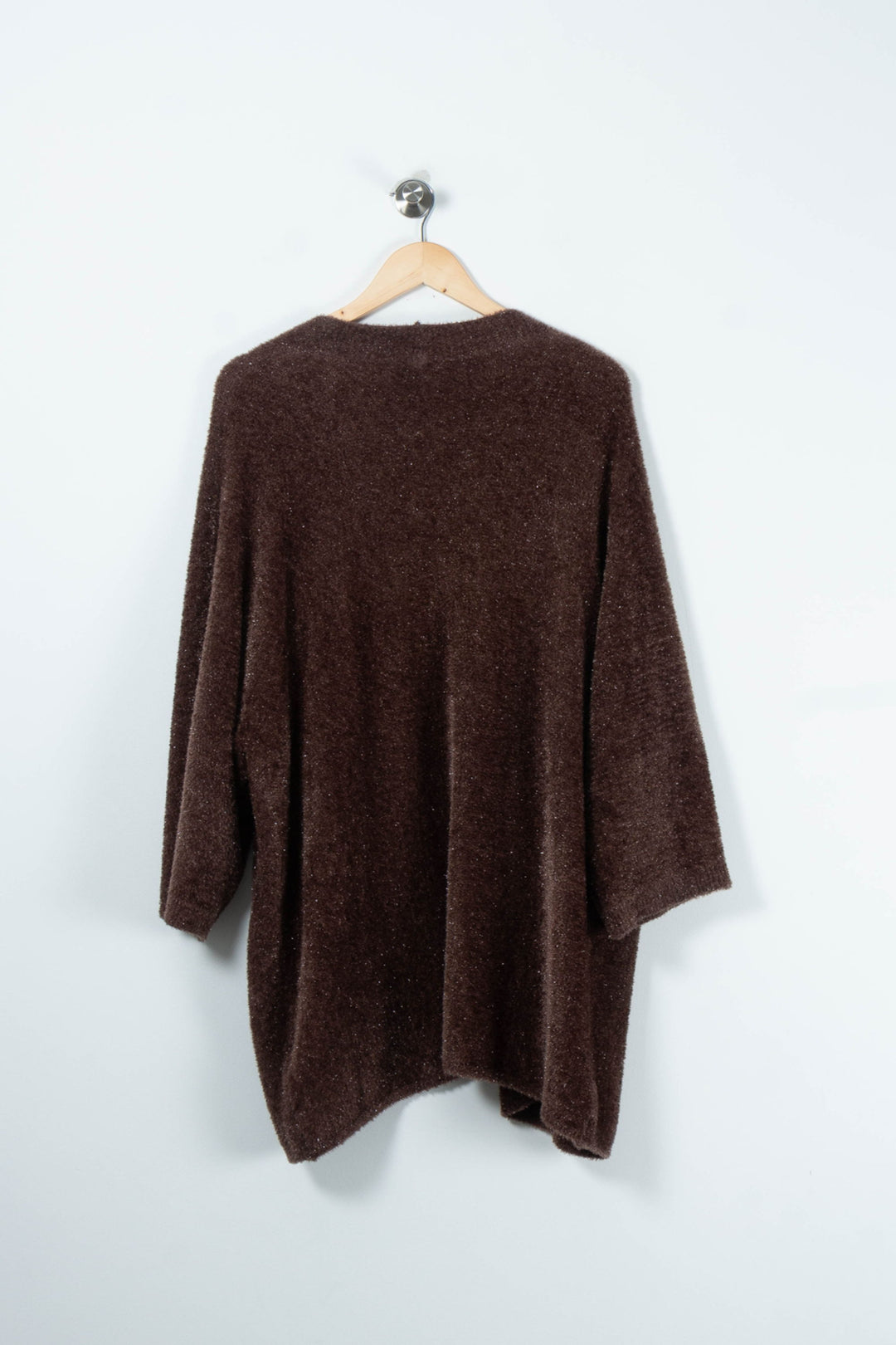Cardigan Marron - Taille XXL/44 de la marque Marina Rinaldi | PARAD89488 - Vendu par Paradigme - Image 4