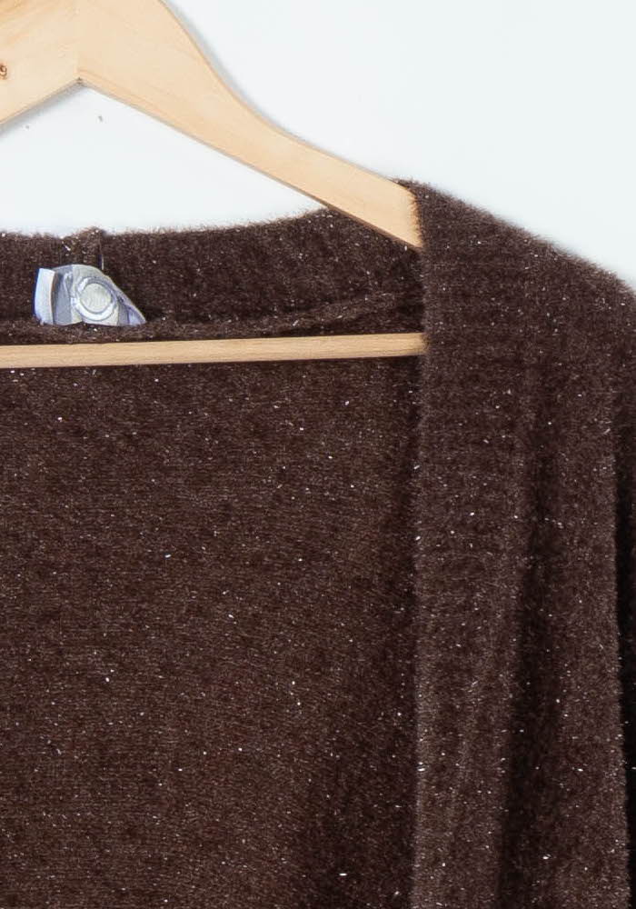 Cardigan Marron - Taille XXL/44 de la marque Marina Rinaldi | PARAD89488 - Vendu par Paradigme - Image 3