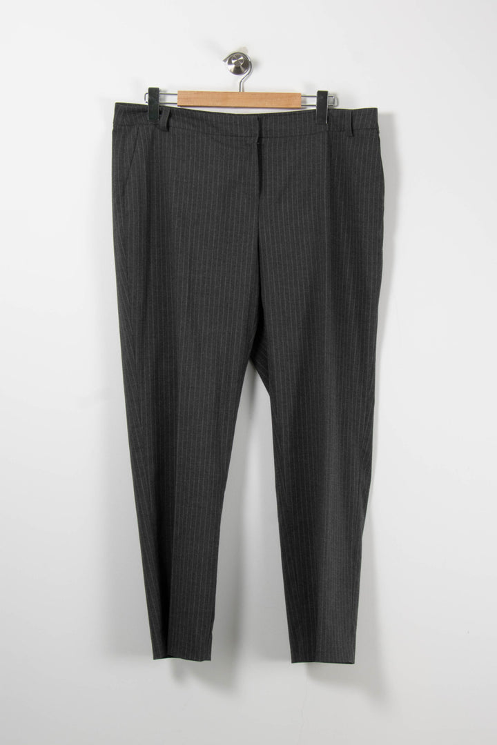 Pantalon À Rayures Gris - Taille XXXL/46 de la marque Weill | PARAD89489 - Vendu par Paradigme - Image 2