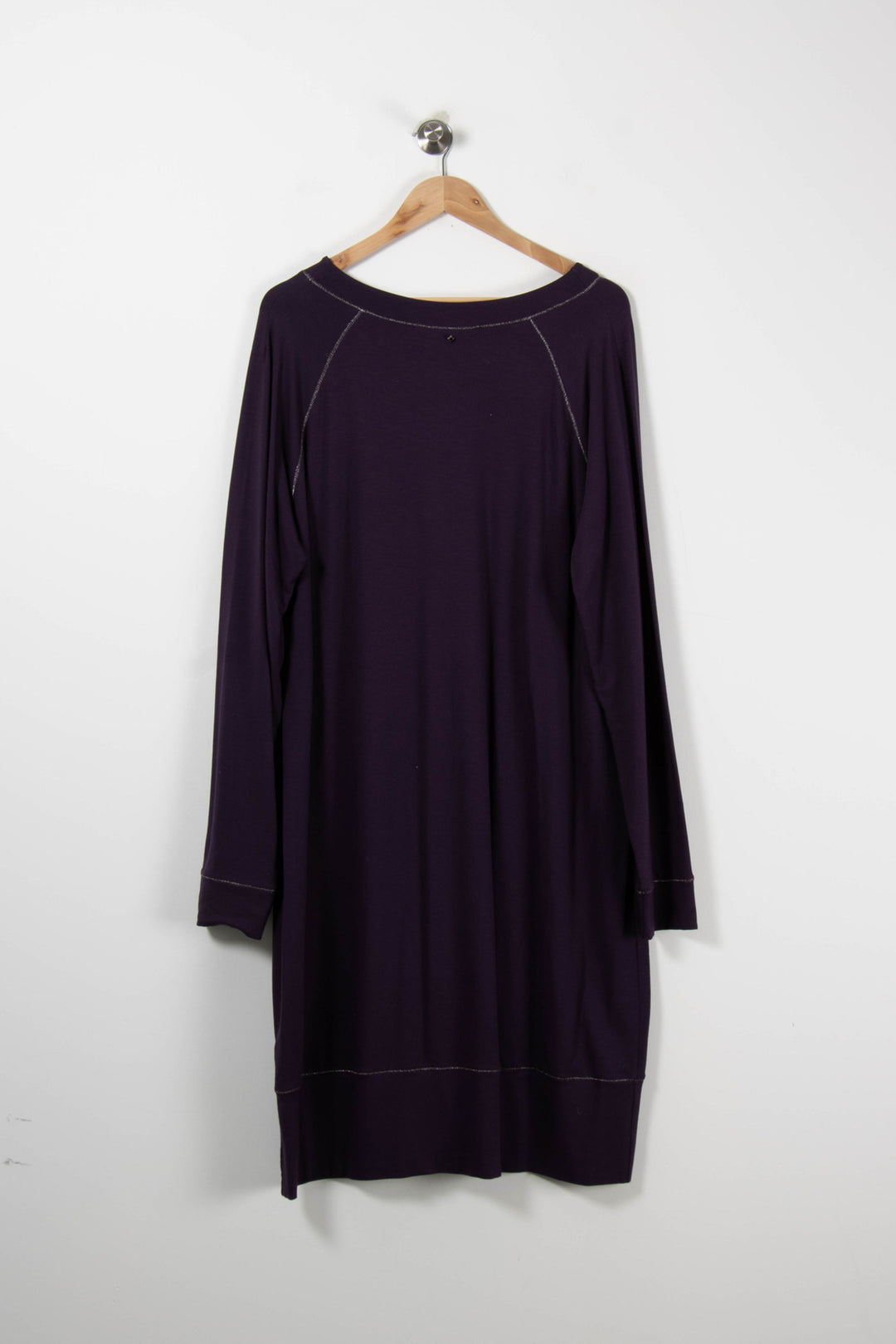 Robe Midi Violette - Taille XXXL/46 de la marque Marina Rinaldi | PARAD89490 - Vendu par Paradigme - Image 4