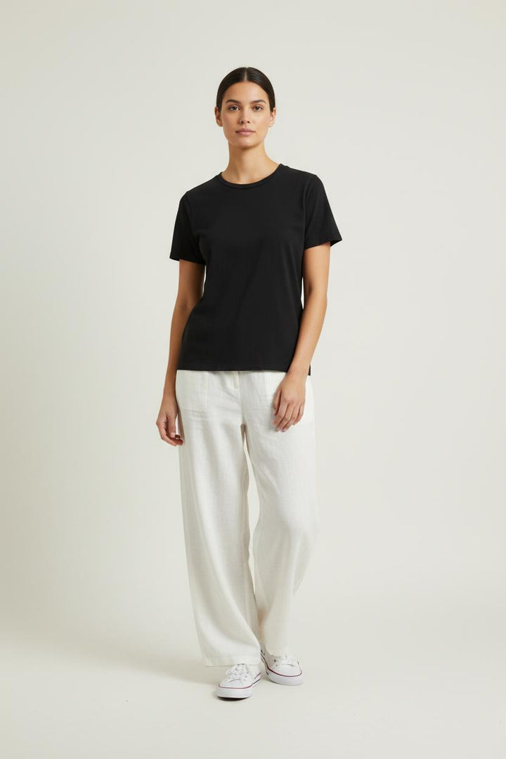 Tee-shirt Noir - Taille XS/34 de la marque Sézane | PARAD89496 - Vendu par Paradigme - Image 1