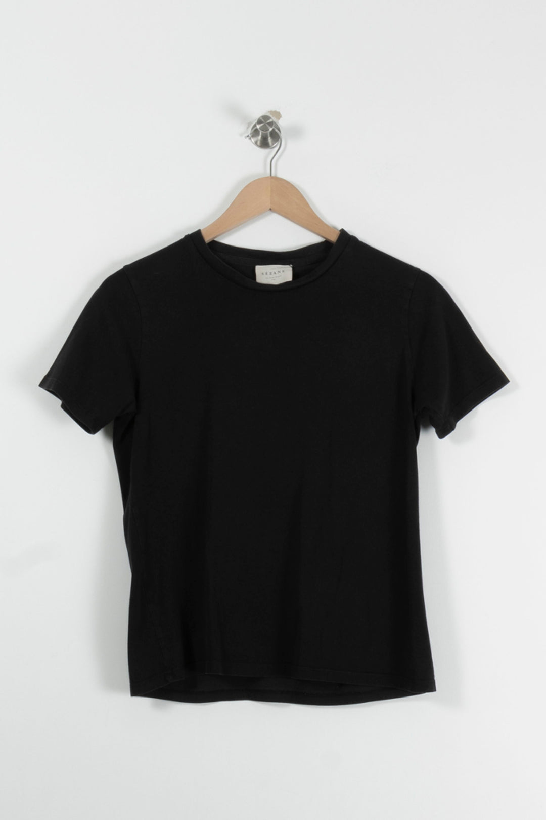 Tee-shirt Noir - Taille XS/34 de la marque Sézane | PARAD89496 - Vendu par Paradigme - Image 2