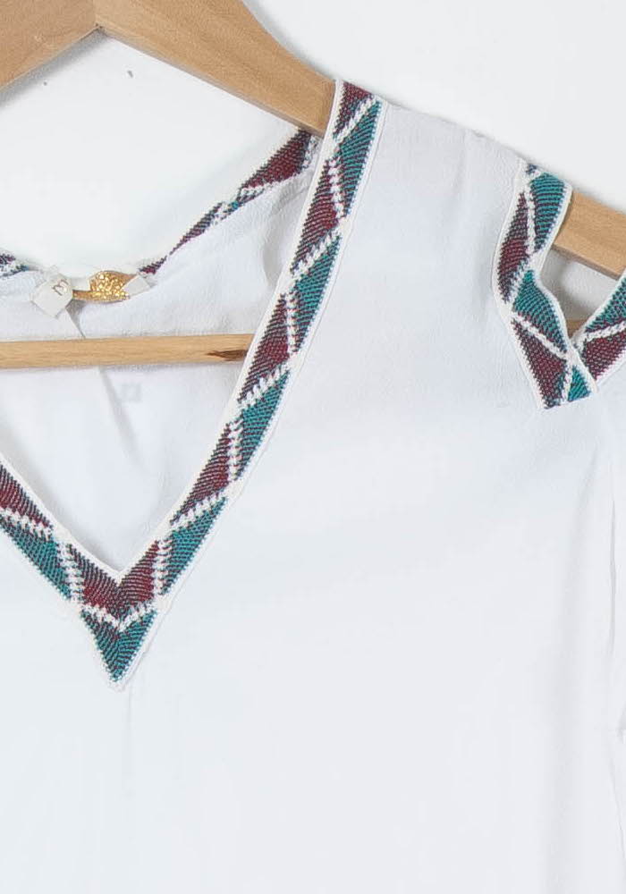 Blouse Blanche - Taille S/36 de la marque Maje | PARAD89497 - Vendu par Paradigme - Image 3