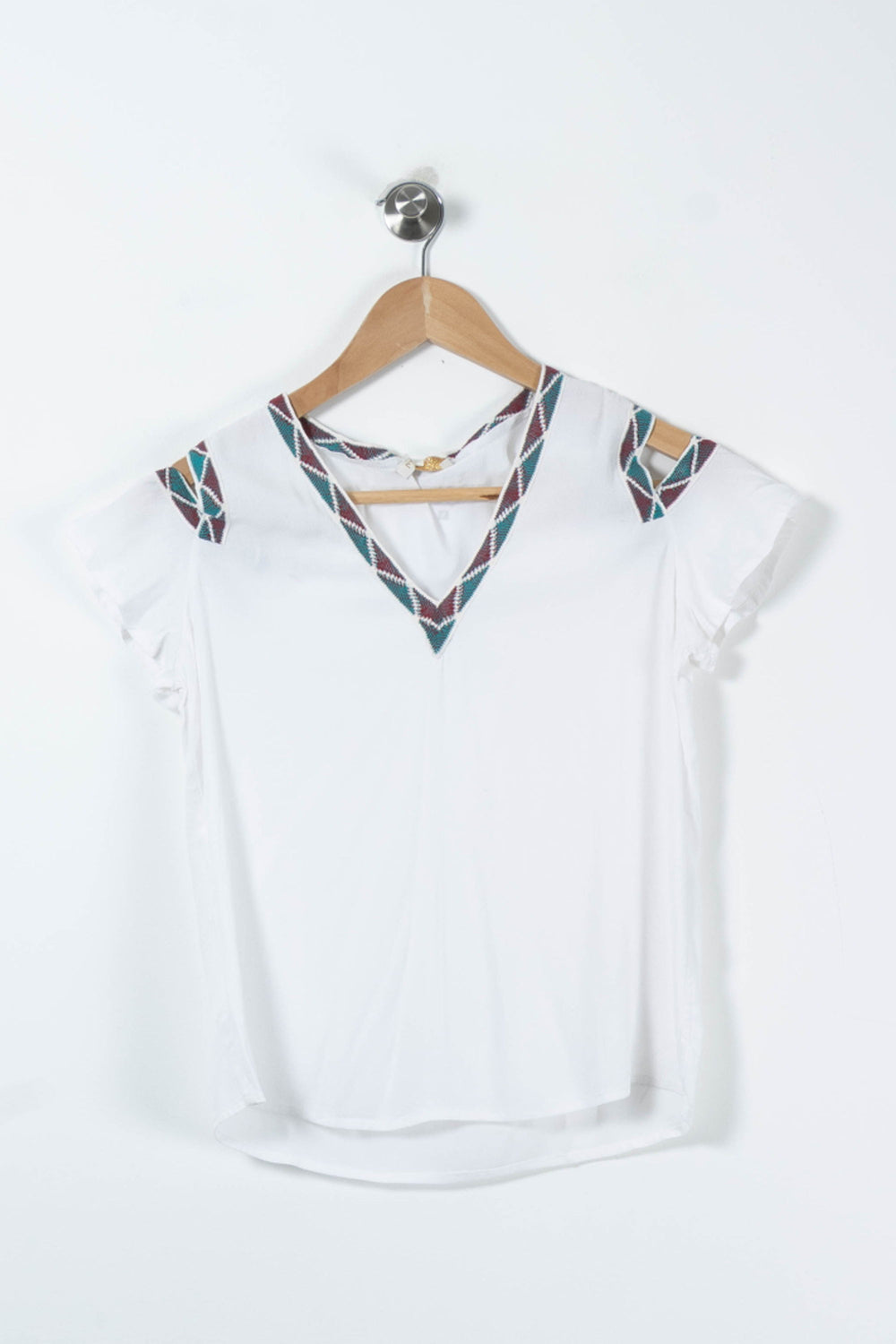 Blouse Blanche - Taille S/36 de la marque Maje | PARAD89497 - Vendu par Paradigme - Image 2