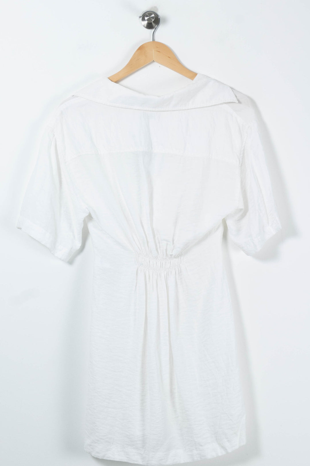 Robe Chemise Blanche - Taille XS/34 de la marque Sandro | PARAD89501 - Vendu par Paradigme - Image 4