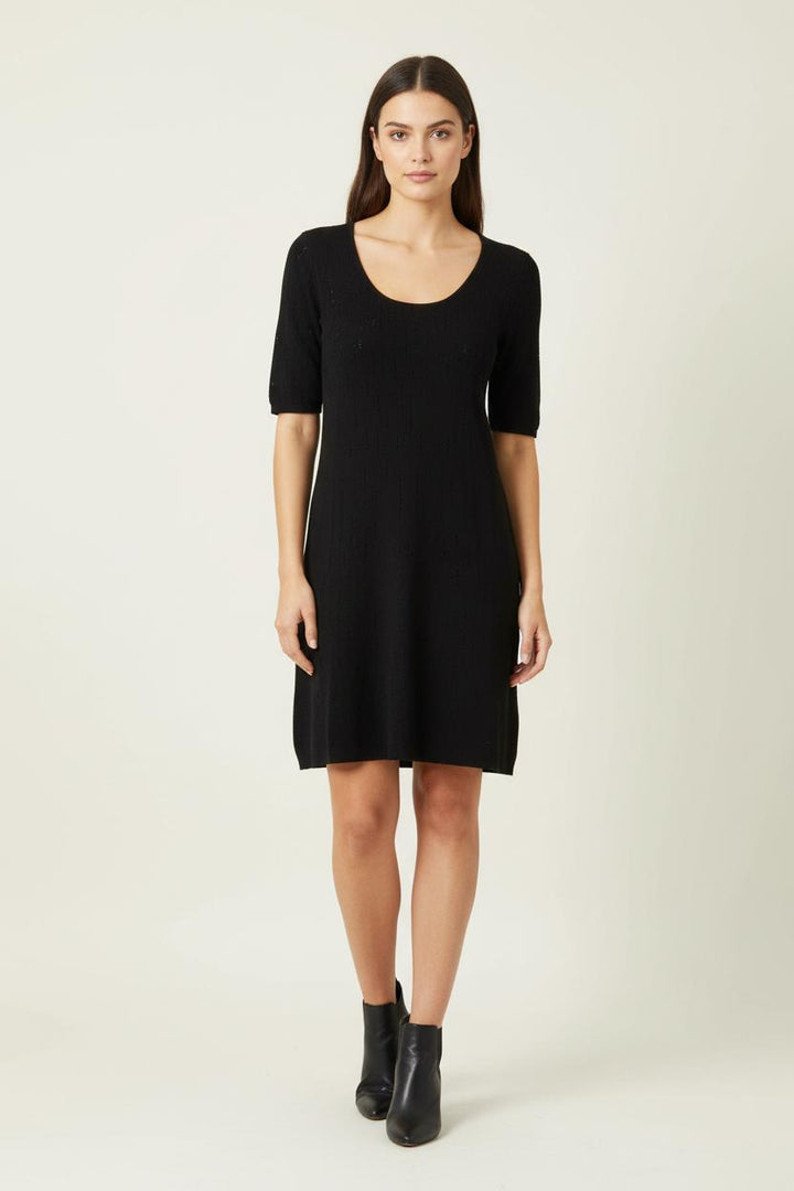 Robe Courte Noire - Taille L/40 de la marque Maison 123 | PARAD89504 - Vendu par Paradigme - Image 1