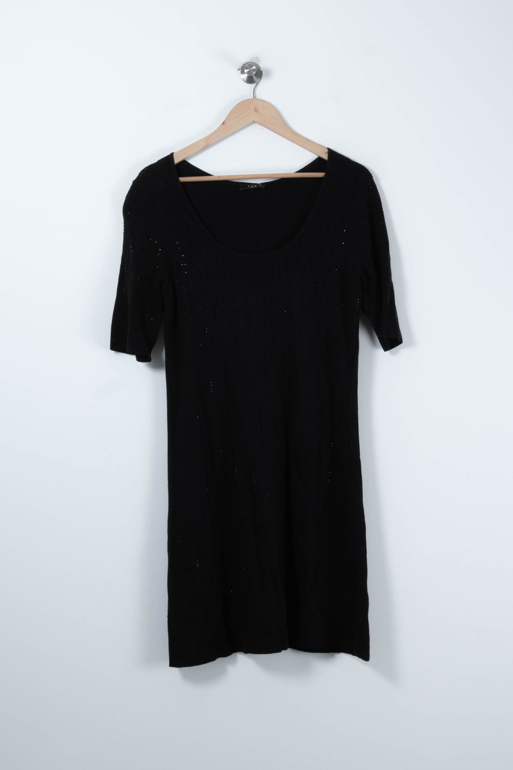 Robe Courte Noire - Taille L/40 de la marque Maison 123 | PARAD89504 - Vendu par Paradigme - Image 2