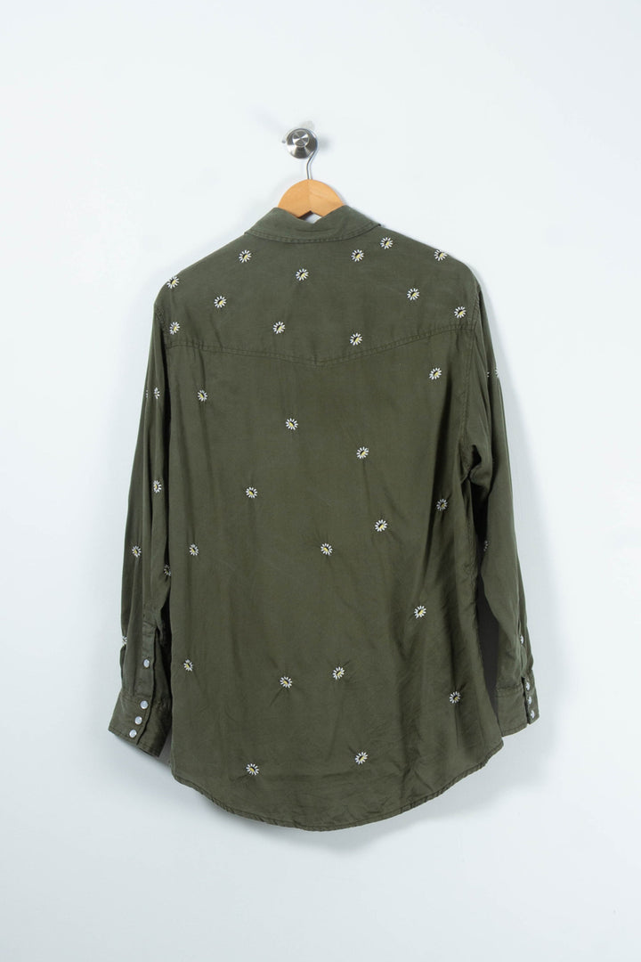 Chemise Verte - Taille S/36 de la marque The Kooples | PARAD89506 - Vendu par Paradigme - Image 4