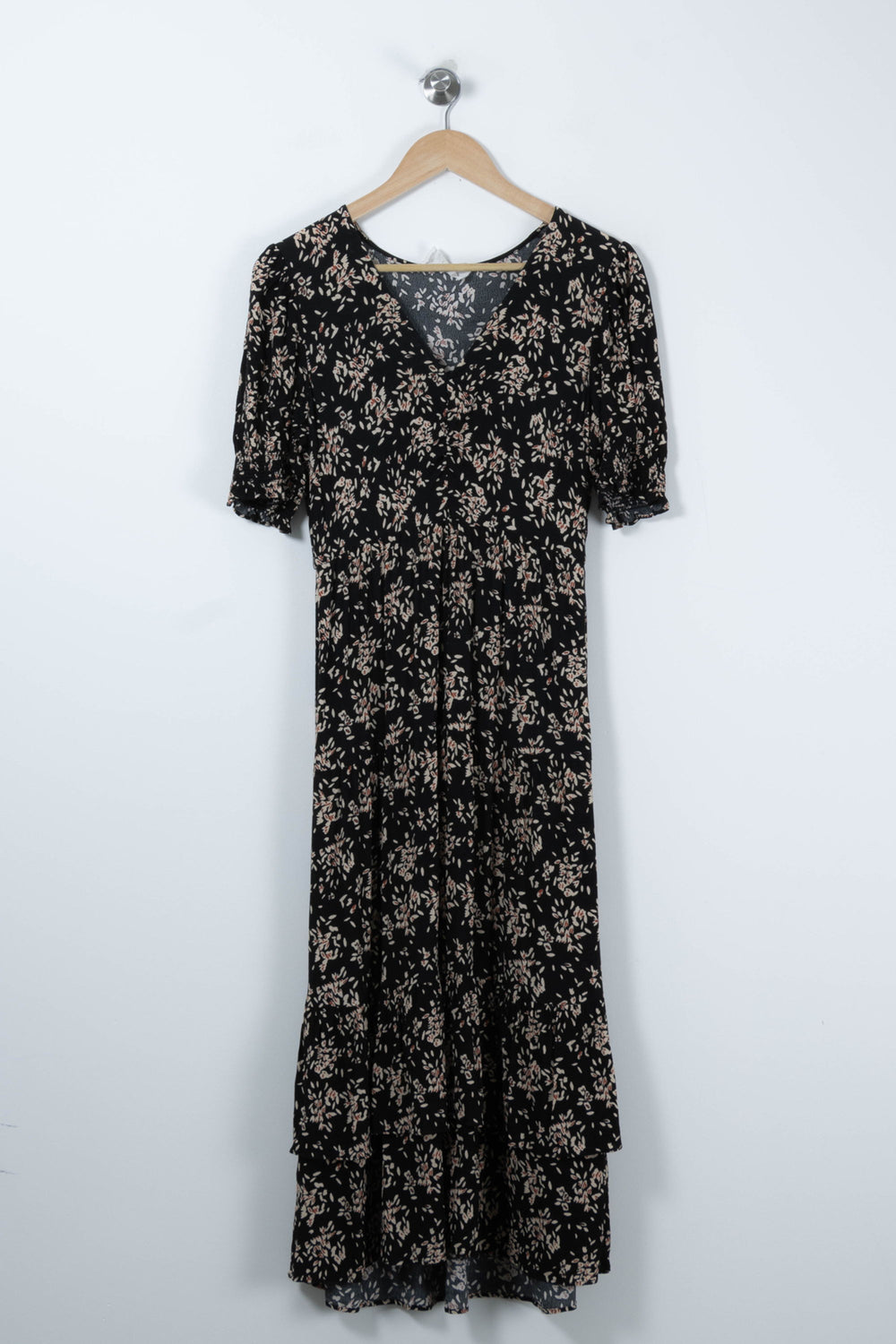 Robe Longue Noire et Beige - Taille S/36 de la marque ba&sh | PARAD89507 - Vendu par Paradigme - Image 2