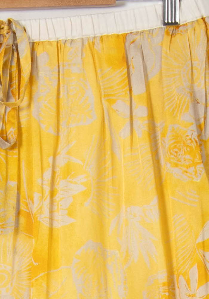 Jupe Longue Jaune et Marron - Taille L/40 de la marque Diega | PARAD89523 - Vendu par Paradigme - Image 3