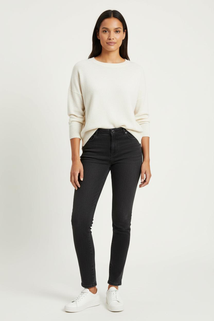 Jean Skinny Gris - Taille M/38 de la marque Maison 123 | PARAD89532 - Vendu par Paradigme - Image 1