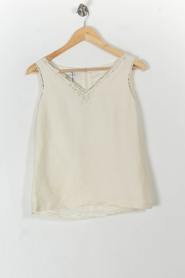 Débardeur Blanc - Taille M/38 de la marque ZAPA | PARAD89535 - Vendu par Paradigme - Image 2