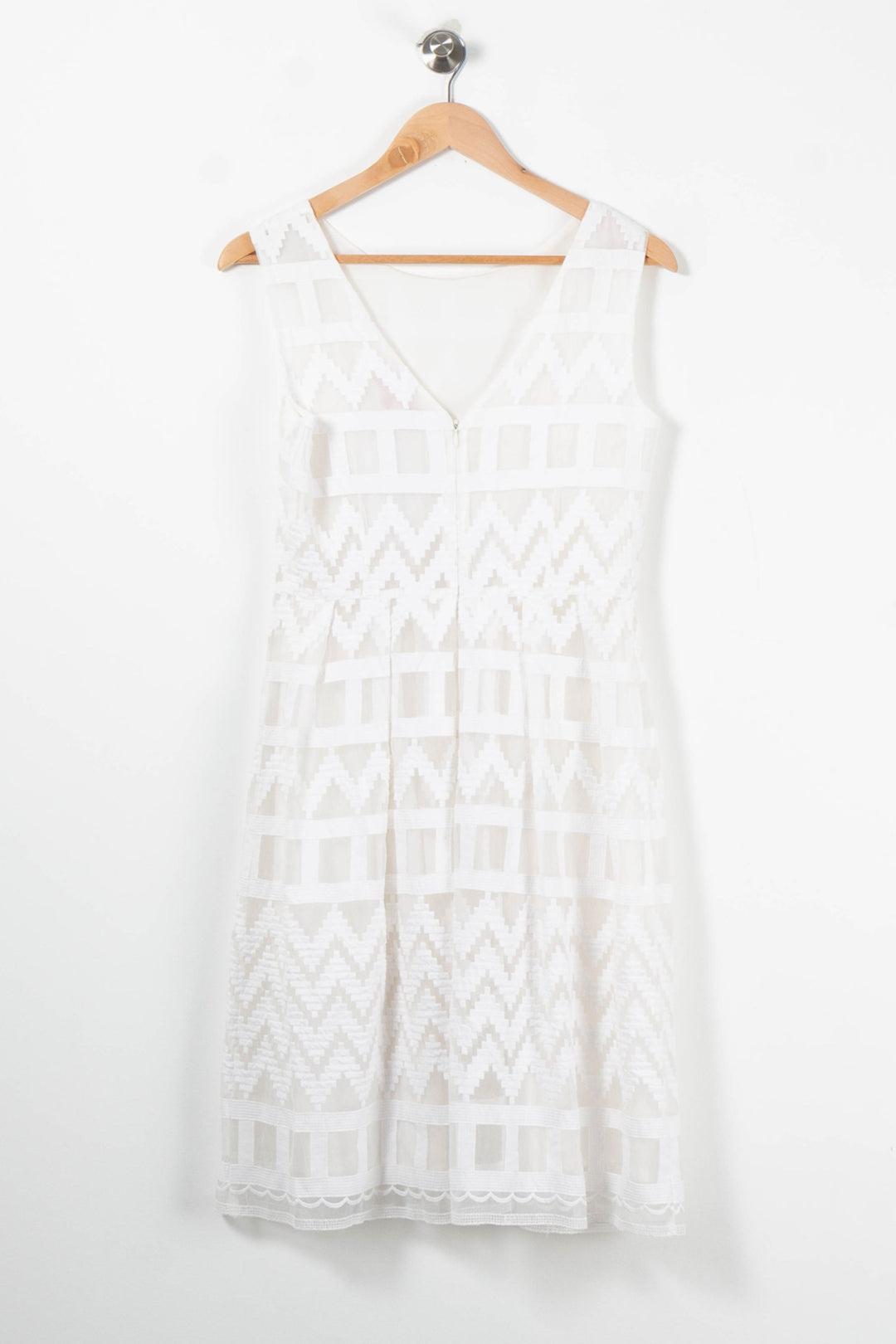 Robe en dentelle blanche - Taille S/36 de la marque Derhy | PARAD89537 - Vendu par Paradigme - Image 4