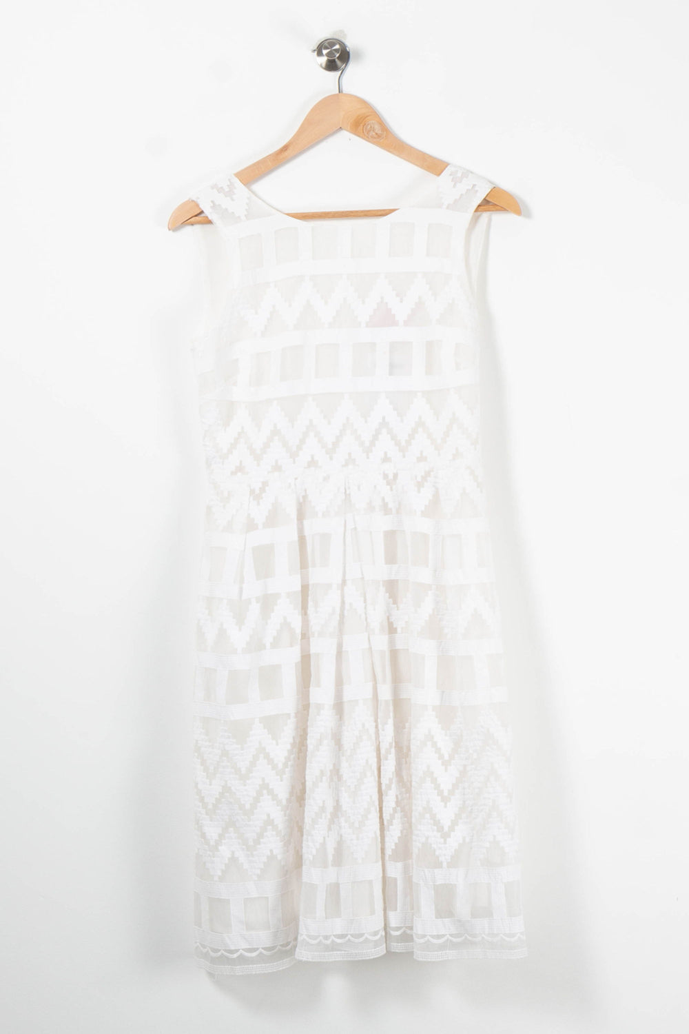 Robe en dentelle blanche - Taille S/36 de la marque Derhy | PARAD89537 - Vendu par Paradigme - Image 2