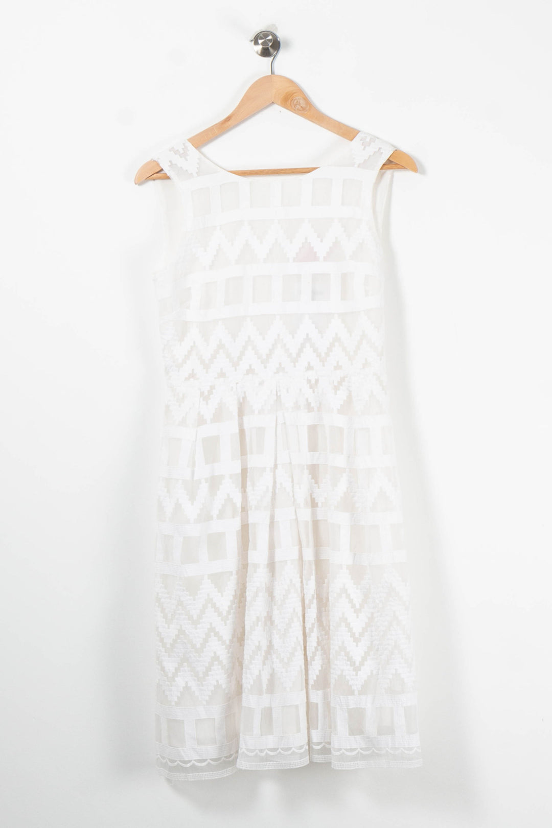 Robe en dentelle blanche - Taille S/36 de la marque Derhy | PARAD89537 - Vendu par Paradigme - Image 2