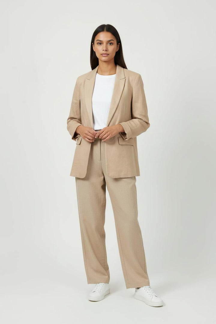Blazer Beige - Taille M/38 de la marque Caroll | PARAD89542 - Vendu par Paradigme - Image 1
