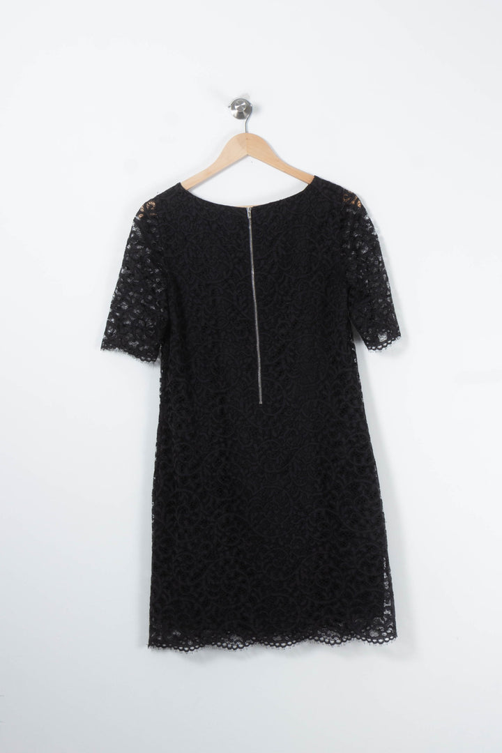 Robe en dentelle noire - Taille M/38 de la marque Maison 123 | PARAD89556 - Vendu par Paradigme - Image 4
