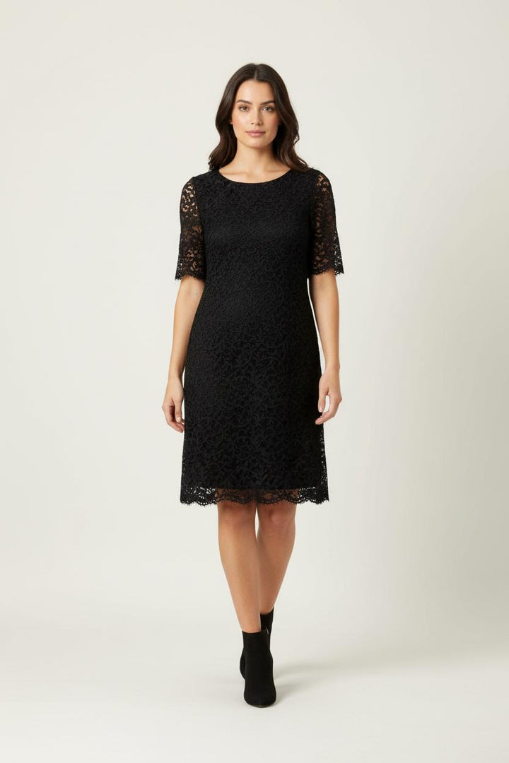 Robe en dentelle noire - Taille M/38 de la marque Maison 123 | PARAD89556 - Vendu par Paradigme - Image 1