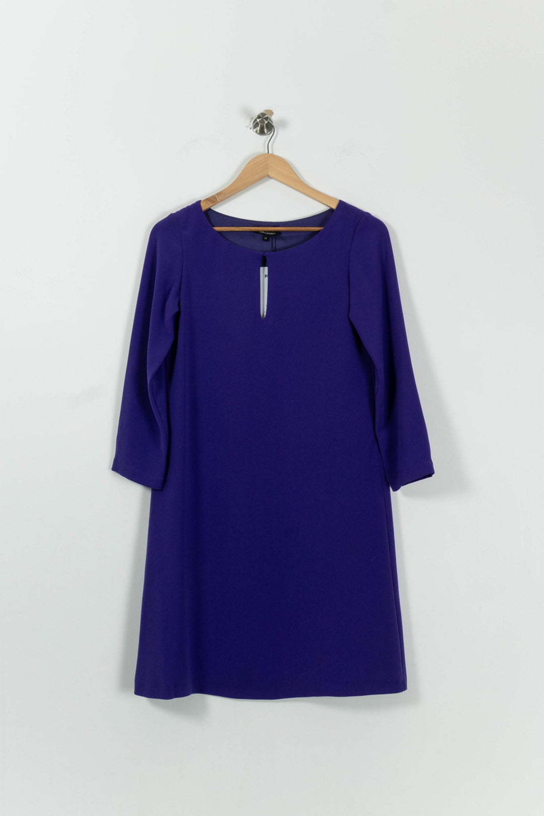 Robe Courte Violette - Taille S/36 de la marque Tara Jarmon | PARAD89565 - Vendu par Paradigme - Image 2