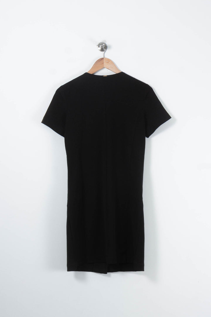 Robe Courte Noire - Taille S/36 de la marque IKKS | PARAD89568 - Vendu par Paradigme - Image 4