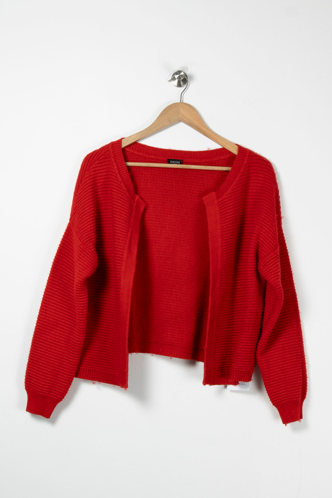 Cardigan Rouge - Taille M/38 de la marque Ekyog | PARAD89572 - Vendu par Paradigme - Image 2