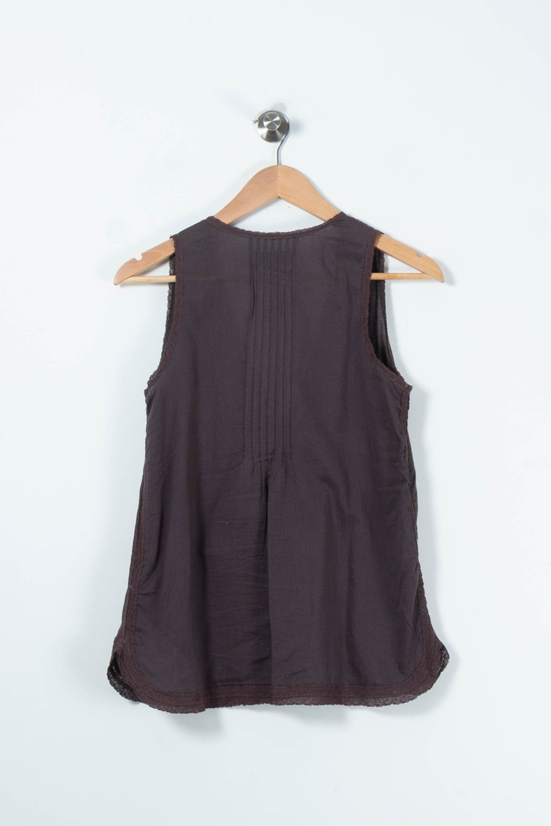 Débardeur Marron - Taille S/36 de la marque Zadig&Voltaire | PARAD89575 - Vendu par Paradigme - Image 4