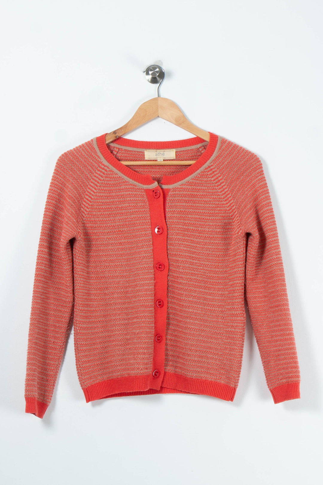 Cardigan Orange - Taille S/36 de la marque Vanessa Bruno - Athé | PARAD89578 - Vendu par Paradigme - Image 2