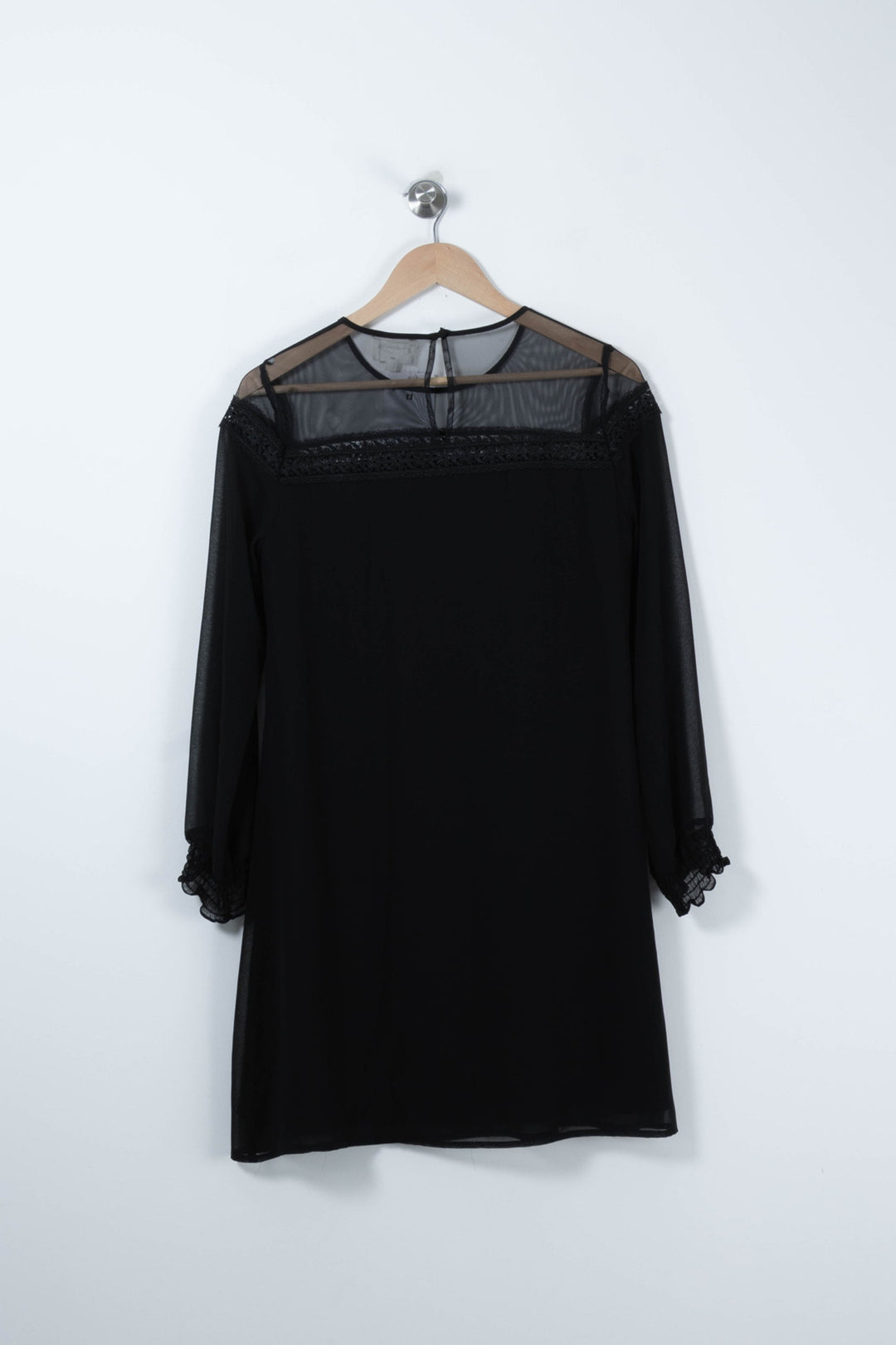 Robe Midi Noire - Taille S/36 de la marque Maison 123 | PARAD89585 - Vendu par Paradigme - Image 4