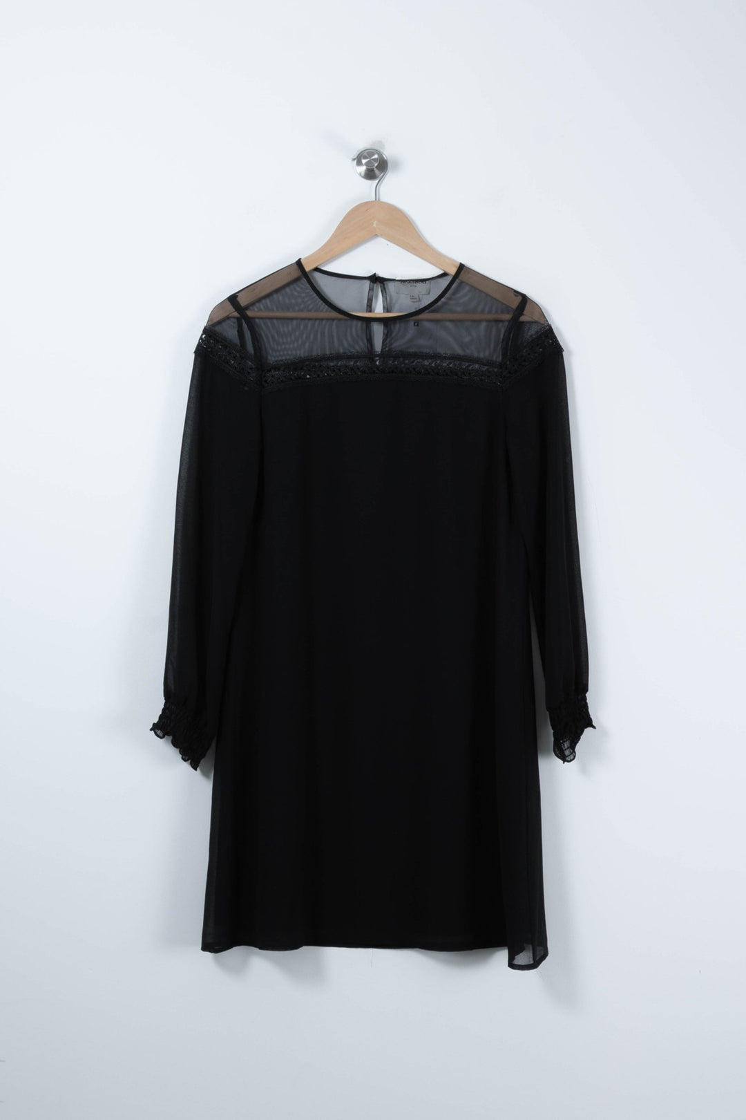 Robe Midi Noire - Taille S/36 de la marque Maison 123 | PARAD89585 - Vendu par Paradigme - Image 2