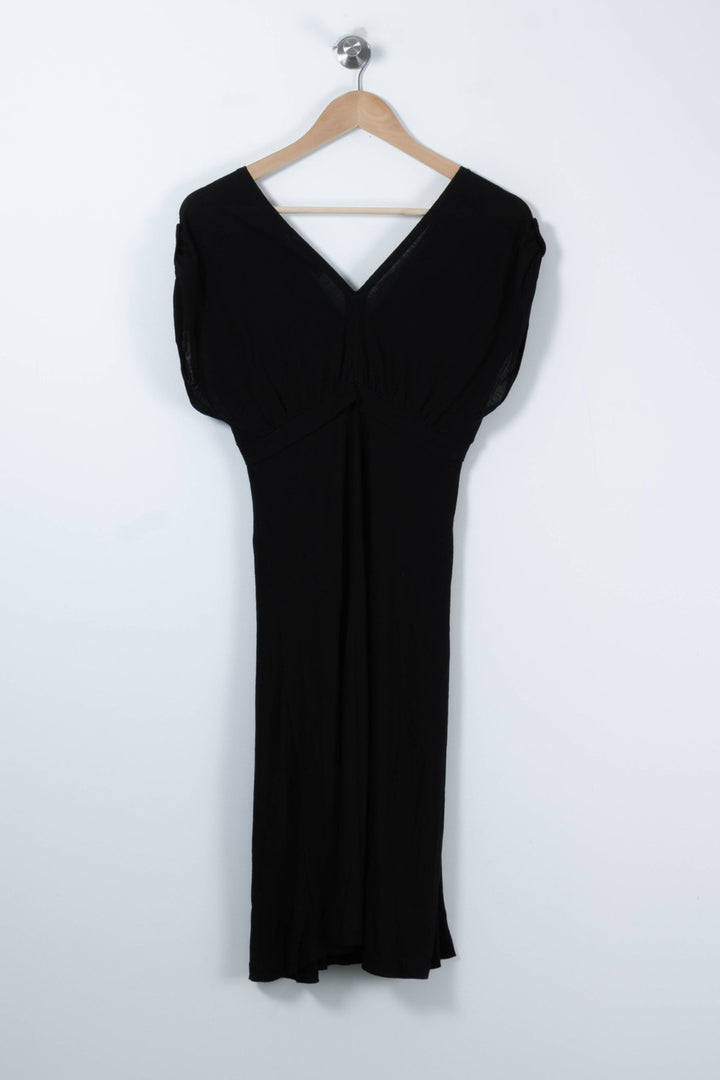 Robe Midi Noire - Taille S/36 de la marque Paul & Joe | PARAD89586 - Vendu par Paradigme - Image 4