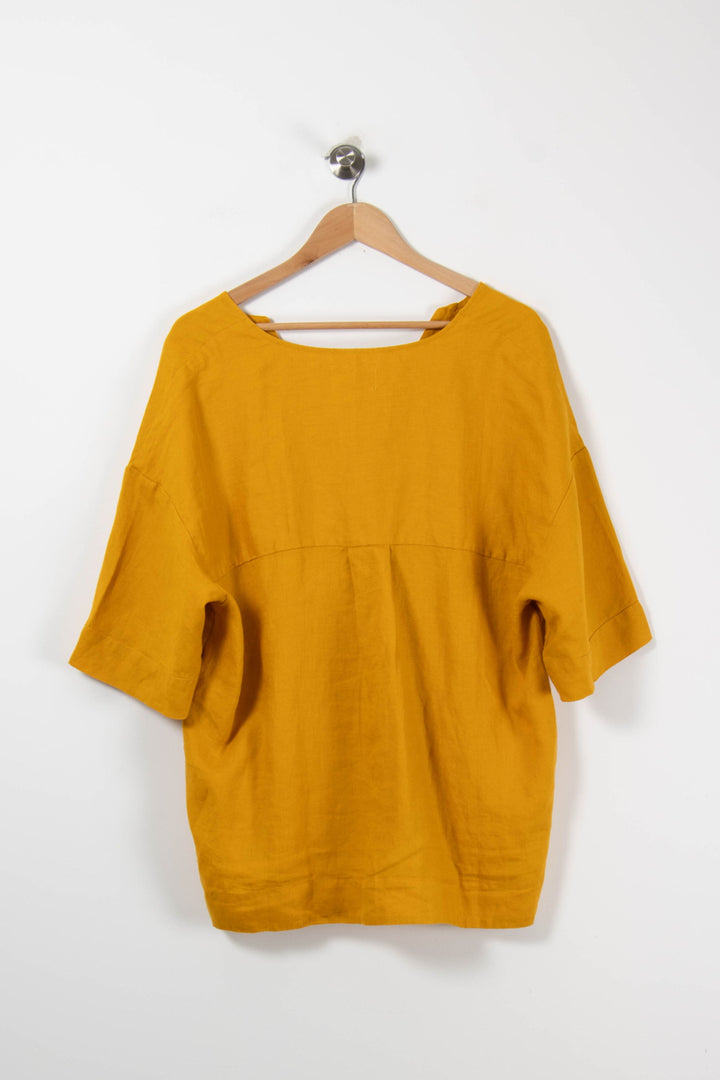 Blouse Jaune - Taille L/40 de la marque Des petits hauts | PARAD89591 - Vendu par Paradigme - Image 4