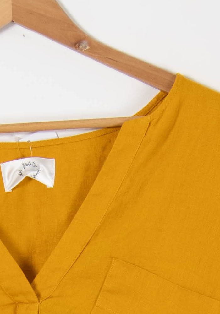 Blouse Jaune - Taille L/40 de la marque Des petits hauts | PARAD89591 - Vendu par Paradigme - Image 3