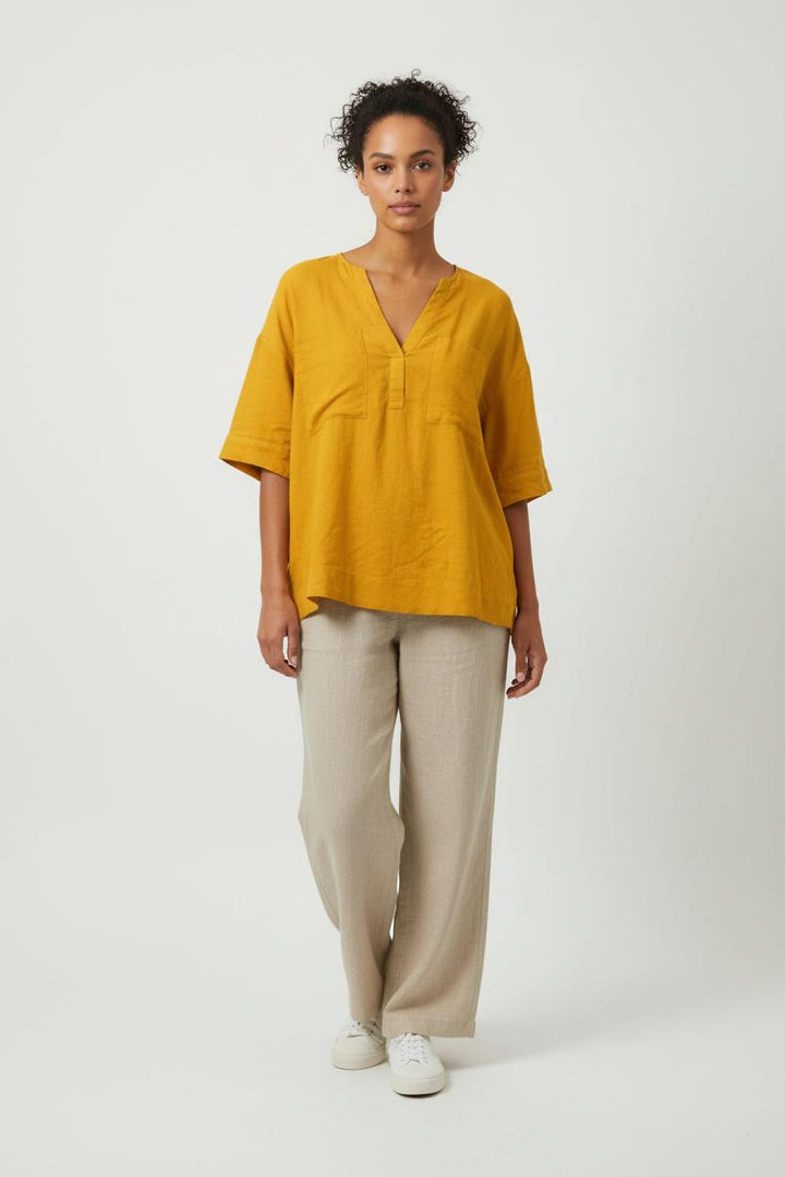 Blouse Jaune - Taille L/40 de la marque Des petits hauts | PARAD89591 - Vendu par Paradigme - Image 1