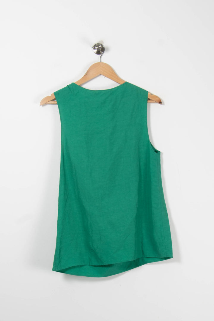 Débardeur Vert - Taille M/38 de la marque Vanessa Bruno | PARAD89592 - Vendu par Paradigme - Image 4