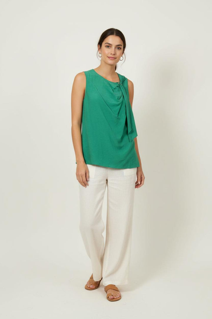 Débardeur Vert - Taille M/38 de la marque Vanessa Bruno | PARAD89592 - Vendu par Paradigme - Image 1